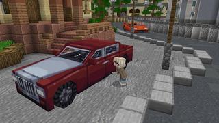 Screenshot of the Minecraft Bedrock Marketplace product Luxury Cars created by Nitric Concepts.