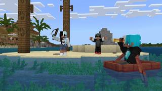 Screenshot of the Minecraft Bedrock Marketplace product Luxury Island created by Nitric Concepts.