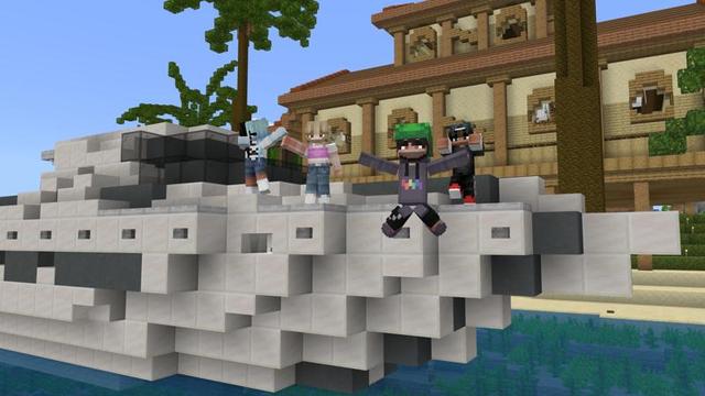 Screenshot of the Minecraft Bedrock Marketplace product Luxury Island created by Nitric Concepts.