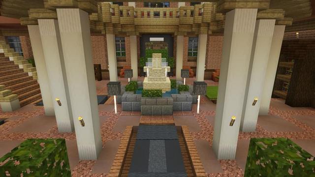 Screenshot of the Minecraft Bedrock Marketplace product Luxury Mansions created by Nitric Concepts.
