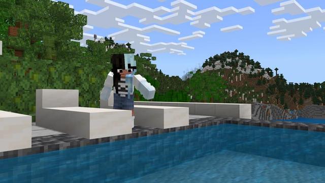 Screenshot of the Minecraft Bedrock Marketplace product Luxury Modern Mansion created by Nitric Concepts.
