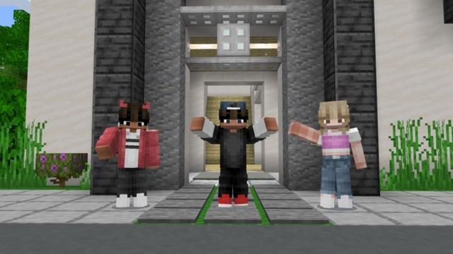 Screenshot of the Minecraft Bedrock Marketplace product Luxury Modern Mansion created by Nitric Concepts.
