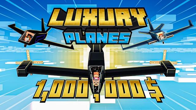 Thumbnail of the Minecraft Bedrock Marketplace product Luxury Planes created by Nitric Concepts.