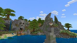 Screenshot of the Minecraft Bedrock Marketplace product Luxury Shipwreck created by Nitric Concepts.