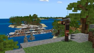 Screenshot of the Minecraft Bedrock Marketplace product Luxury Shipwreck created by Nitric Concepts.