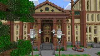 Screenshot of the Minecraft Bedrock Marketplace product Luxury University created by Nitric Concepts.