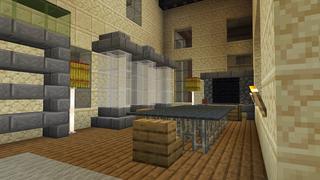 Screenshot of the Minecraft Bedrock Marketplace product Luxury University created by Nitric Concepts.