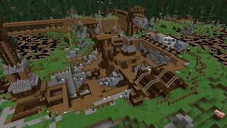Screenshot of the Minecraft Bedrock Marketplace product Medieval Expansion created by Nitric Concepts.
