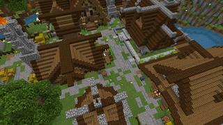 Screenshot of the Minecraft Bedrock Marketplace product Medieval Expansion created by Nitric Concepts.