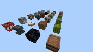 Screenshot of the Minecraft Bedrock Marketplace product Mega Blocks+ created by Nitric Concepts.