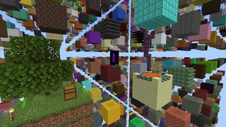 Screenshot of the Minecraft Bedrock Marketplace product Mega Skygrid created by Nitric Concepts.