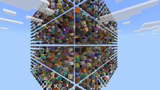 Screenshot of the Minecraft Bedrock Marketplace product Mega Skygrid created by Nitric Concepts.