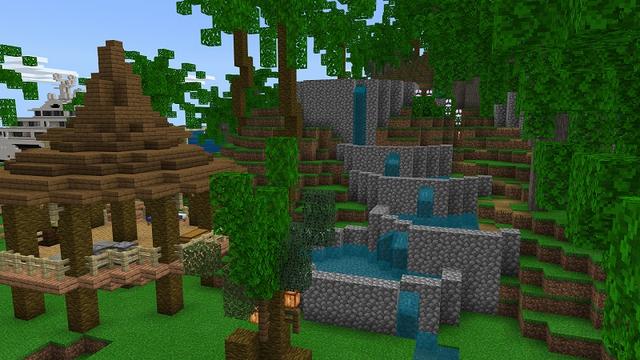 Screenshot of the Minecraft Bedrock Marketplace product Millionaire Aloha Vacation created by Nitric Concepts.