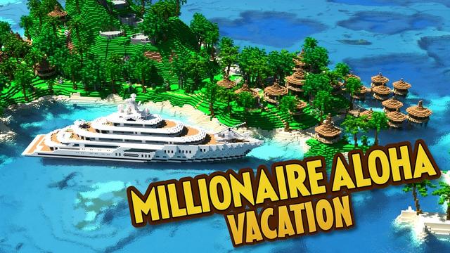 Thumbnail of the Minecraft Bedrock Marketplace product Millionaire Aloha Vacation created by Nitric Concepts.