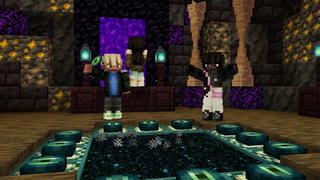 Screenshot of the Minecraft Bedrock Marketplace product Millionaire Bunker created by Nitric Concepts.