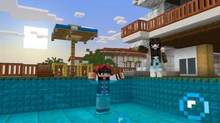Screenshot of the Minecraft Bedrock Marketplace product Millionaire Luxury Yacht created by Nitric Concepts.