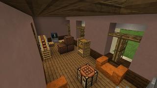 Screenshot of the Minecraft Bedrock Marketplace product Millionaires Luxury Castle created by Nitric Concepts.