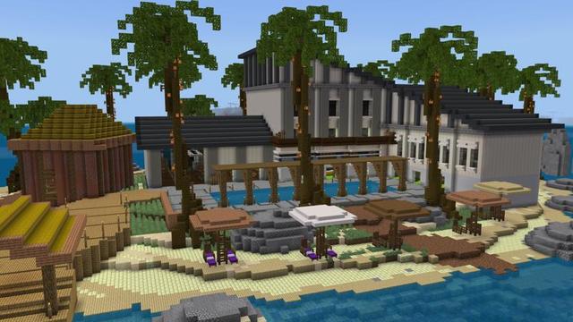 Screenshot of the Minecraft Bedrock Marketplace product Millionaires Yacht created by Nitric Concepts.