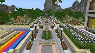 Screenshot of the Minecraft Bedrock Marketplace product Mineland Daycare created by Nitric Concepts.