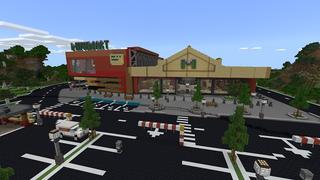 Screenshot of the Minecraft Bedrock Marketplace product MineMart: Furniture & Tech created by Nitric Concepts.