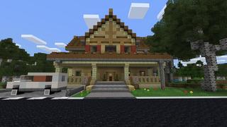 Screenshot of the Minecraft Bedrock Marketplace product MineMart: Furniture & Tech created by Nitric Concepts.