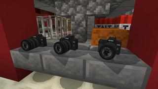 Screenshot of the Minecraft Bedrock Marketplace product MineMart: Furniture & Tech created by Nitric Concepts.