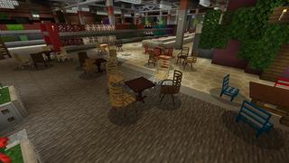 Screenshot of the Minecraft Bedrock Marketplace product MineMart: Furniture & Tech created by Nitric Concepts.