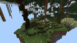 Screenshot of the Minecraft Bedrock Marketplace product Mob Islands created by Nitric Concepts.