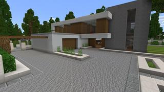 Screenshot of the Minecraft Bedrock Marketplace product Modern Living created by Nitric Concepts.