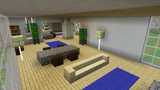 Screenshot of the Minecraft Bedrock Marketplace product Modern Mansion created by Nitric Concepts.