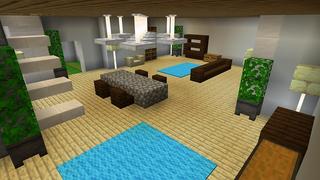 Screenshot of the Minecraft Bedrock Marketplace product Modern Mansion created by Nitric Concepts.