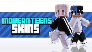 Thumbnail of the Minecraft Bedrock Marketplace product Modern Teens Skins created by Nitric Concepts.