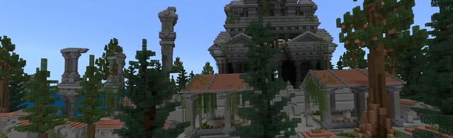 Panorama of the Minecraft Bedrock Marketplace product Monsters created by Nitric Concepts.