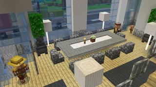 Screenshot of the Minecraft Bedrock Marketplace product Neon City created by Nitric Concepts.