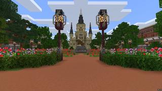 Screenshot of the Minecraft Bedrock Marketplace product New Orleans created by Nitric Concepts.