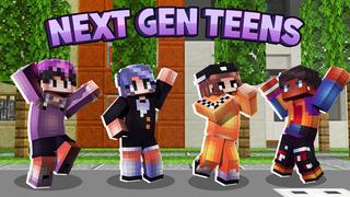 Thumbnail of the Minecraft Bedrock Marketplace product Next Gen Teens created by Nitric Concepts.