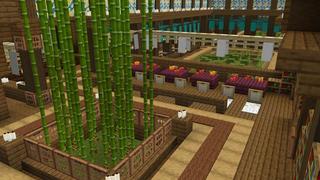 Screenshot of the Minecraft Bedrock Marketplace product Ninja Skyblock Temple created by Nitric Concepts.