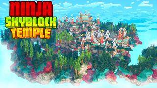 Thumbnail of the Minecraft Bedrock Marketplace product Ninja Skyblock Temple created by Nitric Concepts.