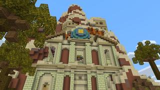 Screenshot of the Minecraft Bedrock Marketplace product Oasis City created by Nitric Concepts.
