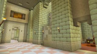 Screenshot of the Minecraft Bedrock Marketplace product Oasis City created by Nitric Concepts.