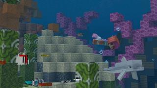 Screenshot of the Minecraft Bedrock Marketplace product Ocean Exploration created by Nitric Concepts.