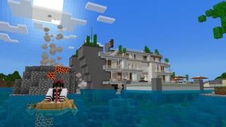 Screenshot of the Minecraft Bedrock Marketplace product Ocean Mansion created by Nitric Concepts.