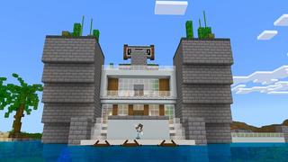 Screenshot of the Minecraft Bedrock Marketplace product Ocean Mansion created by Nitric Concepts.