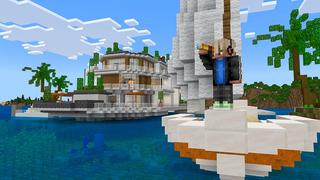 Screenshot of the Minecraft Bedrock Marketplace product Ocean Mansion created by Nitric Concepts.