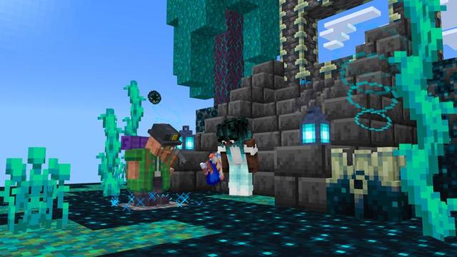 Screenshot of the Minecraft Bedrock Marketplace product One Block Skyblock created by Nitric Concepts.