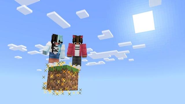 Screenshot of the Minecraft Bedrock Marketplace product One Block Skyblock created by Nitric Concepts.