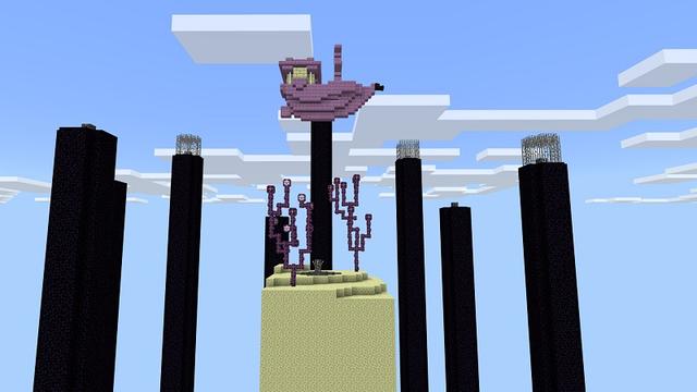 Screenshot of the Minecraft Bedrock Marketplace product One Chunk Challenge created by Nitric Concepts.