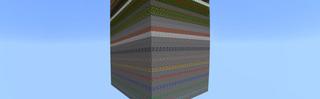 Panorama of the Minecraft Bedrock Marketplace product OP Stacked Layers created by Nitric Concepts.