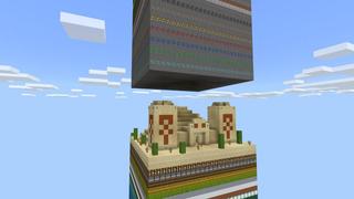 Screenshot of the Minecraft Bedrock Marketplace product OP Stacked Layers created by Nitric Concepts.