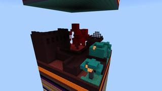 Screenshot of the Minecraft Bedrock Marketplace product OP Stacked Layers created by Nitric Concepts.